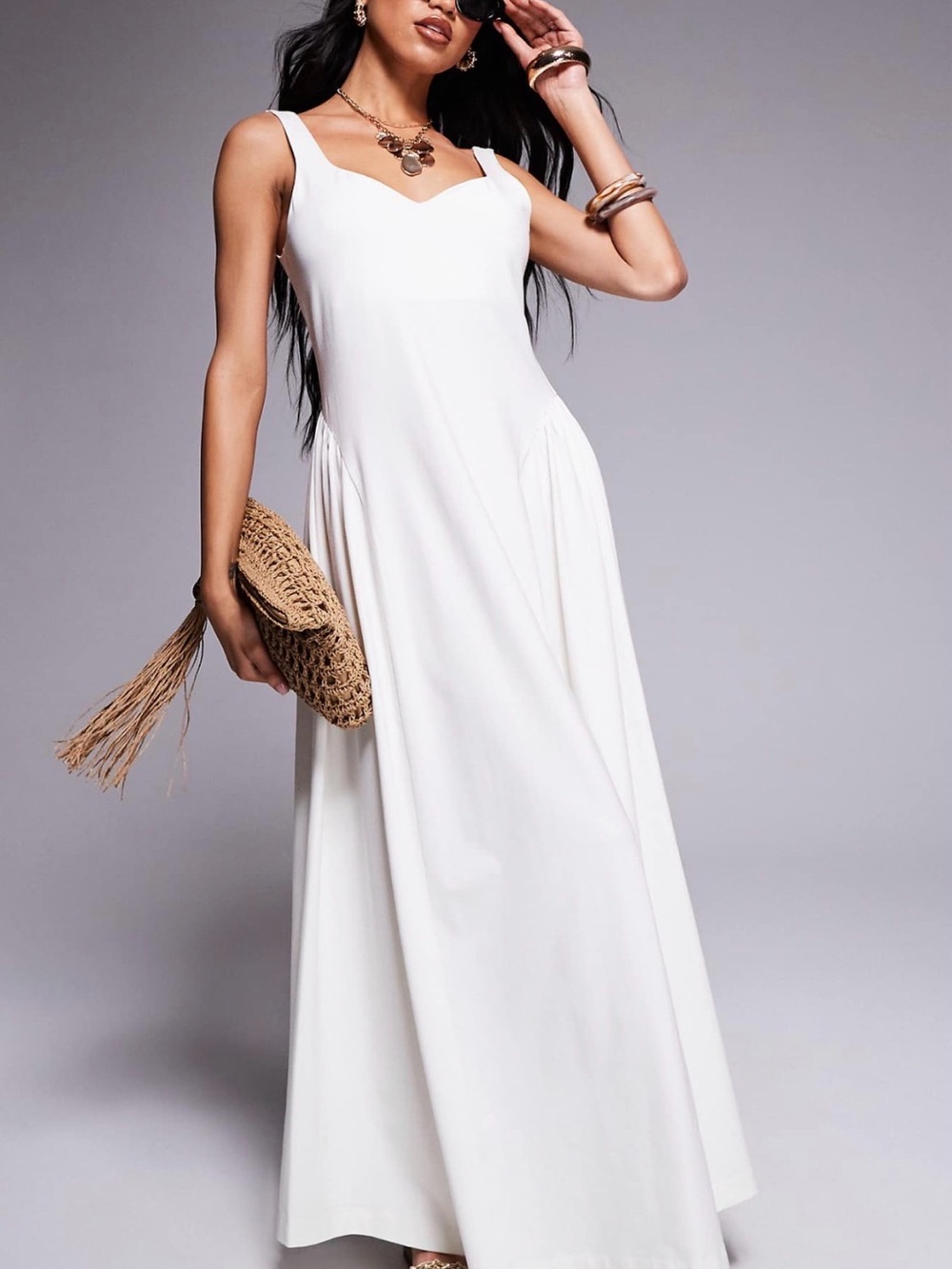 ASOS Design summer maxi dress